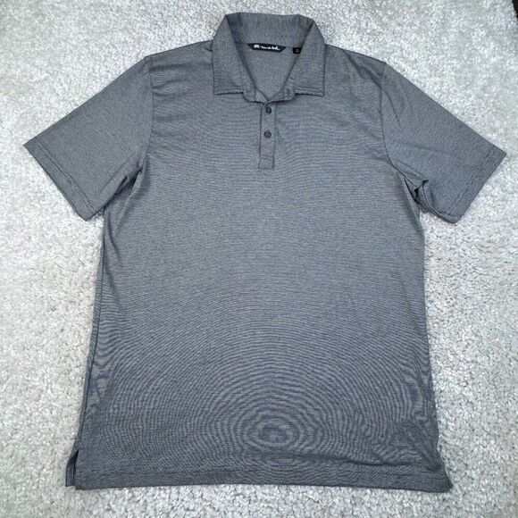 Travis Mathew Sunnyvale Polo Short Sleeve Shirt Grey Heather XL - Picture 2 of 9